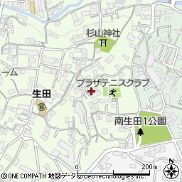 読売ランドＡハウス周辺の地図