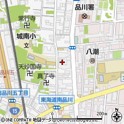 東京都品川区南品川2丁目周辺の地図
