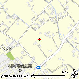 千葉県山武市松尾町借毛本郷周辺の地図