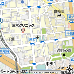 栄町第２駐車場周辺の地図