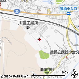 山梨県大月市猿橋町猿橋1692周辺の地図