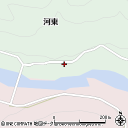 岐阜県加茂郡白川町河東2001周辺の地図