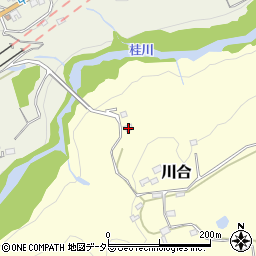 山梨県上野原市川合139周辺の地図