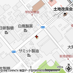 セブンイレブン千葉新港東店周辺の地図