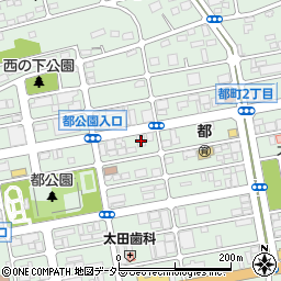 中央薬局周辺の地図