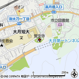 覚宝寺周辺の地図