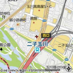 二子玉川デンタルスタジオ周辺の地図