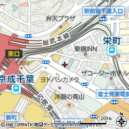 三井住友信託銀行千葉支店・千葉駅前支店 ＡＴＭ周辺の地図