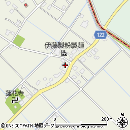 千葉県山武市蓮沼イ363周辺の地図