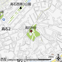高石神社周辺の地図