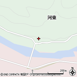 岐阜県加茂郡白川町河東1952周辺の地図