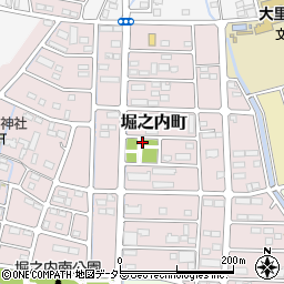 堀之内北公園周辺の地図