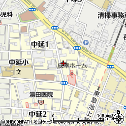 東京都荏原歯科医師会会館周辺の地図