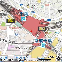 IMADEYA 千葉エキナカ店周辺の地図