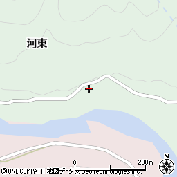 岐阜県加茂郡白川町河東2122周辺の地図