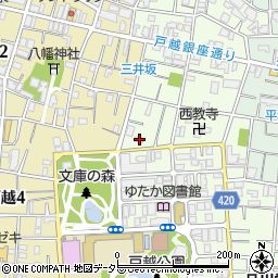 東京都品川区豊町1丁目10-11周辺の地図