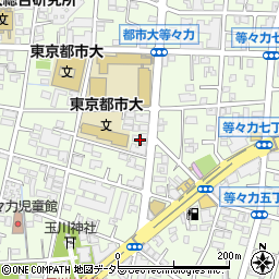 等々力ぞうのはな小児・矯正歯科周辺の地図