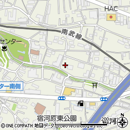 宿之島会館周辺の地図