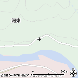 岐阜県加茂郡白川町河東2121周辺の地図