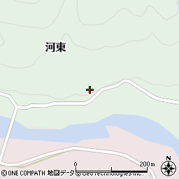 岐阜県加茂郡白川町河東2106-4周辺の地図