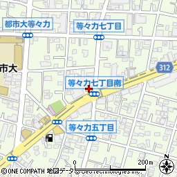 セブンイレブン世田谷等々力７丁目店周辺の地図