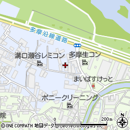 神奈川県川崎市高津区宇奈根756-5周辺の地図