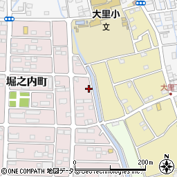 山梨県甲府市堀之内町785周辺の地図