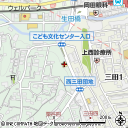 ジョナサン川崎生田店周辺の地図
