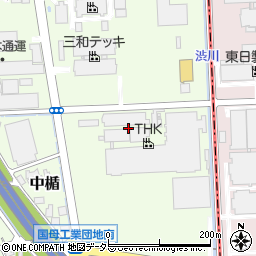 ＴＨＫ株式会社甲府工場周辺の地図