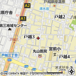 松永医院周辺の地図