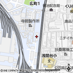 東日本旅客鉄道周辺の地図