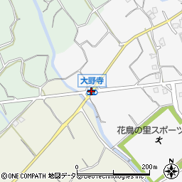 大野寺周辺の地図