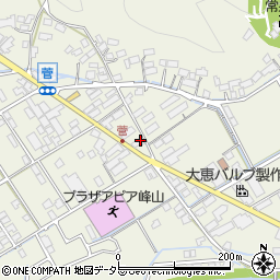 京都府京丹後市峰山町菅282周辺の地図
