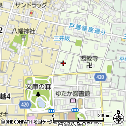 東京都品川区豊町1丁目10周辺の地図