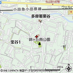 川崎市役所　こども未来局錦ヶ丘こども文化センター周辺の地図