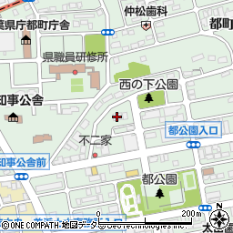 正文社周辺の地図