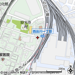 東和運送株式会社　品川営業所周辺の地図