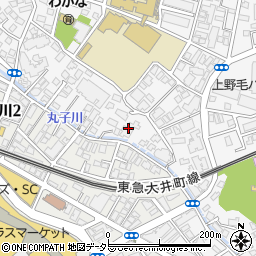 東京都世田谷区瀬田1丁目9-7周辺の地図