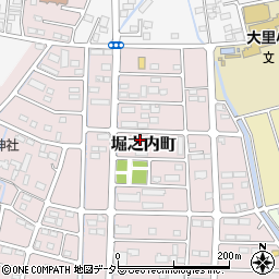 山梨県甲府市堀之内町762周辺の地図