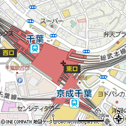 千葉銀行ペリエ千葉２号 ＡＴＭ周辺の地図