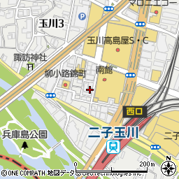 おねぎや 二子玉川店周辺の地図