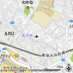 東京都世田谷区瀬田1丁目9-11周辺の地図