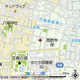 東京都品川区豊町1丁目10-6周辺の地図