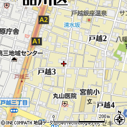 桜井クリーニング店周辺の地図