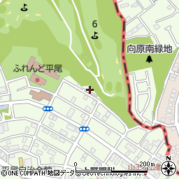 平尾平和児童公園周辺の地図