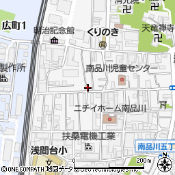 同友会町会会館周辺の地図