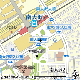 南大沢警察署南大沢駅前交番周辺の地図