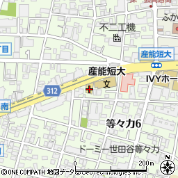 モビリティ東京　等々力店周辺の地図