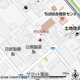 茨城乳配千葉営業所周辺の地図