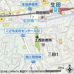 三田第2公園周辺の地図